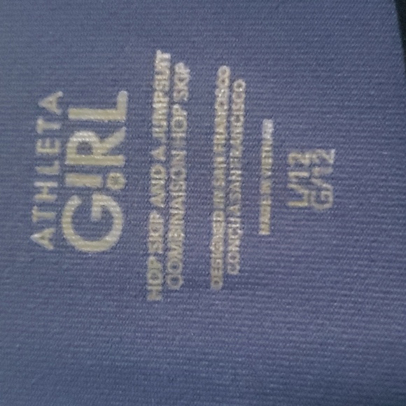 athleta Girls hop skip and a jumpsuit size Large blue nwt - Picture 5 of 8